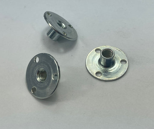 2BA -  T nut, nailed used to fasten to tub.