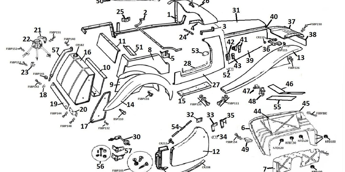 Body Panels — From The Frame Up