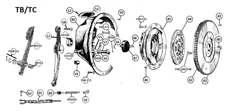 Shaft & Operating Lever — From The Frame Up