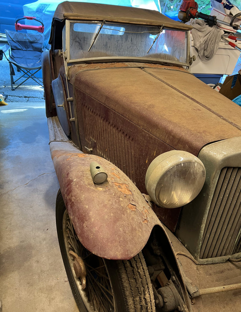 1936 MGTA TA0258 SOLD