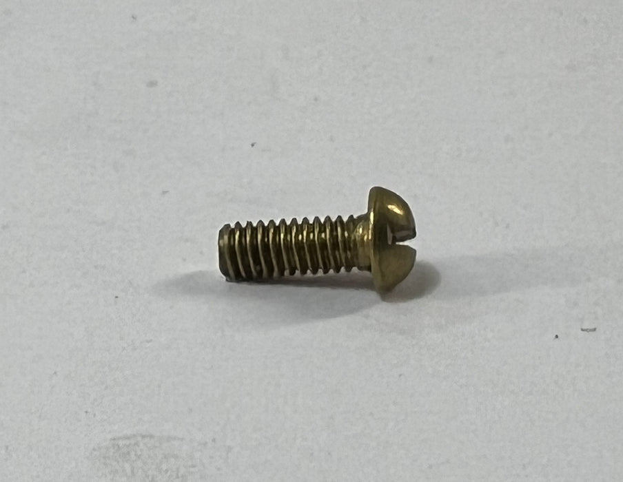 MRBA504B-5BA x 1/4" Rnd hd MS, brass