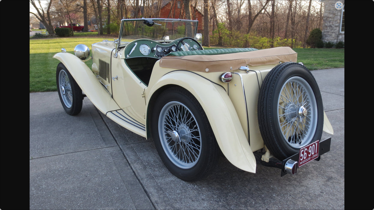 1948 MG TC6013     SOLD