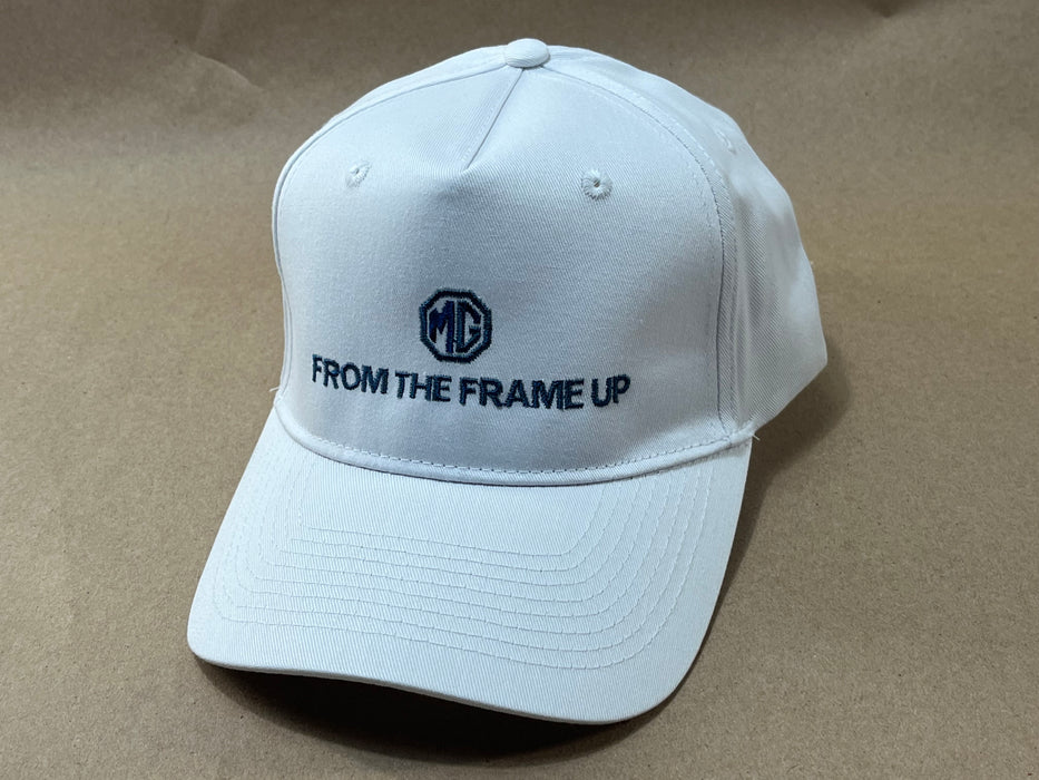 AC146wb-Ball Cap, FTFU, White w/Blue Lettering