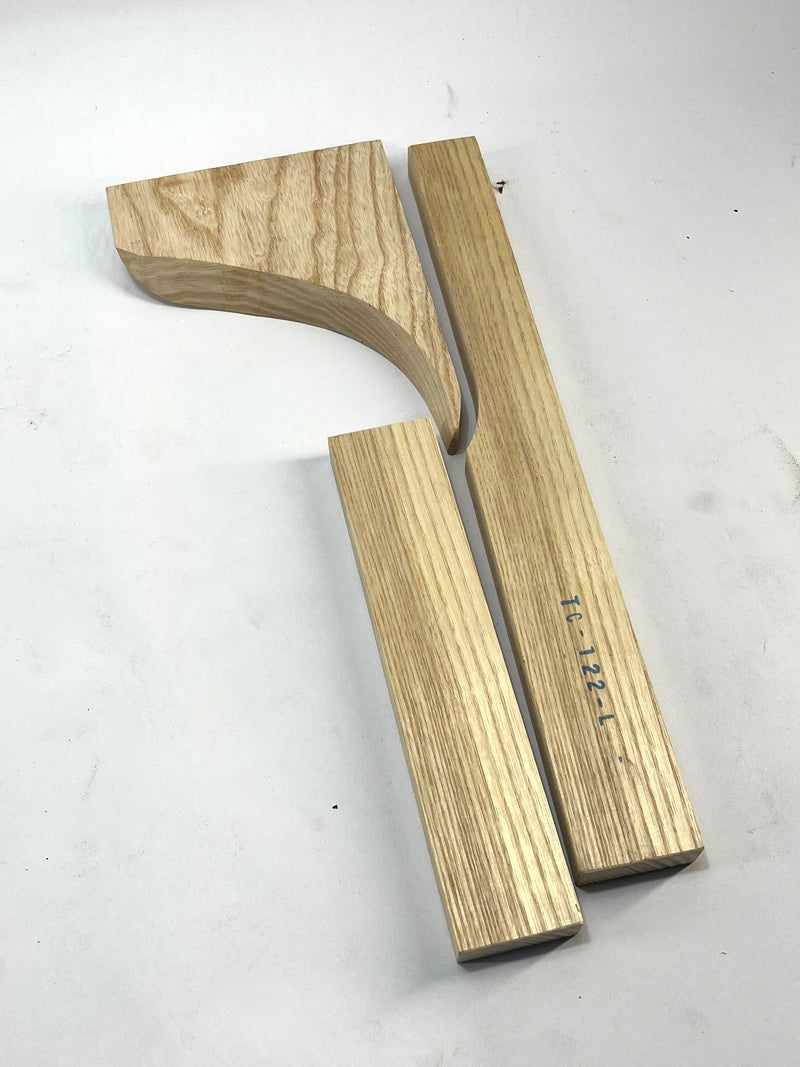 BT334R-Rear wing block set, right, 3-piece set.