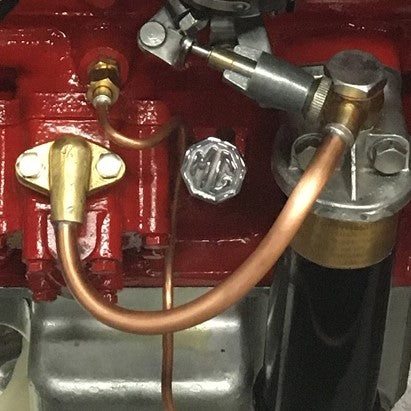 EE226-Oil pipe, pump to filter, late