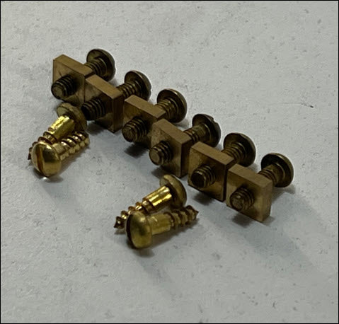 FSBP250-Toolbox LATCH Brass Screw Set