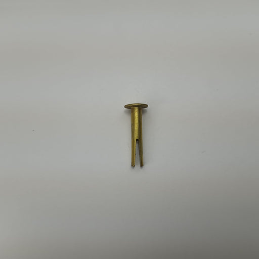 Split rivet, brass 5/32 x 5/8” (each)
