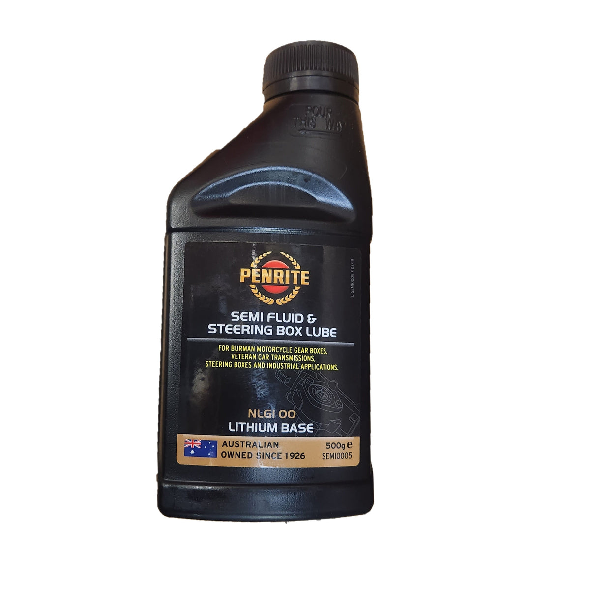 AC932Steering Box Semi fluid lube. Special for worm gear, 500 ml — From The Frame Up