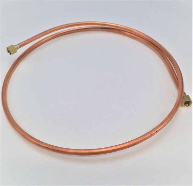 Fuel line, union to reserve valve TA/TB, 54" end to end