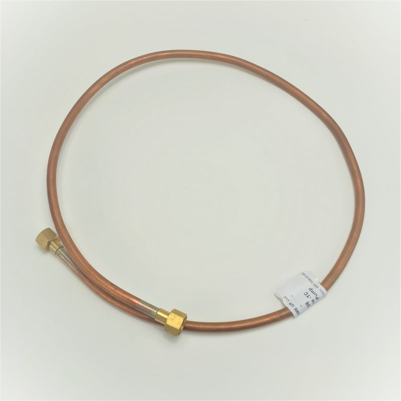 Fuel line, union to pump, 37" end to end