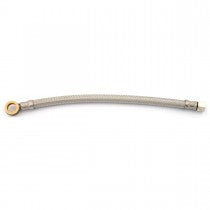 Flex fuel line, carb to carb, 14"