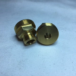 Outlet connector, brass