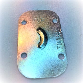 Cover plate, sending unit, original 4 hole