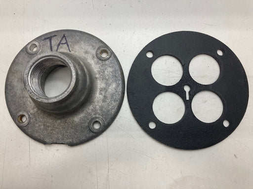BP150-Spare wheel hub, 2 piece, thru TA3252