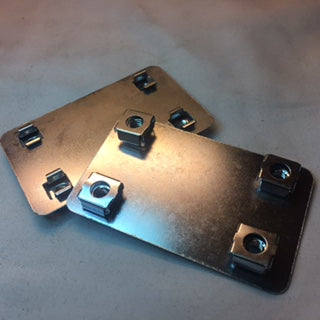 Side curtain backing plate
