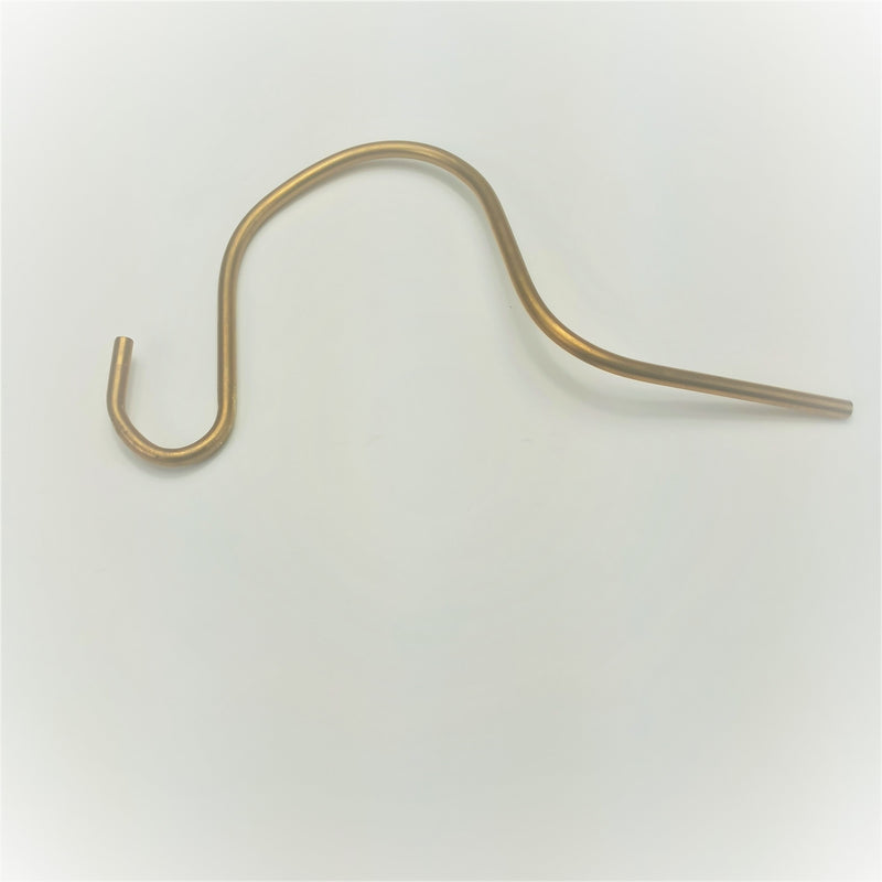 Greaser, brass tube 3/16"