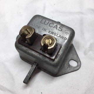 Brake light switch, original Lucas markings