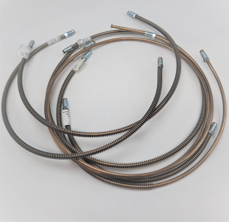 Brake line set, TC, set of 6 lines.