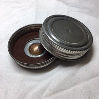 Cap, MC  large flat cap, 2 " diameter, includes gasket