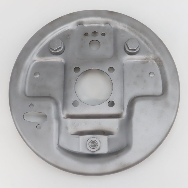 Rear brake backing plate, right