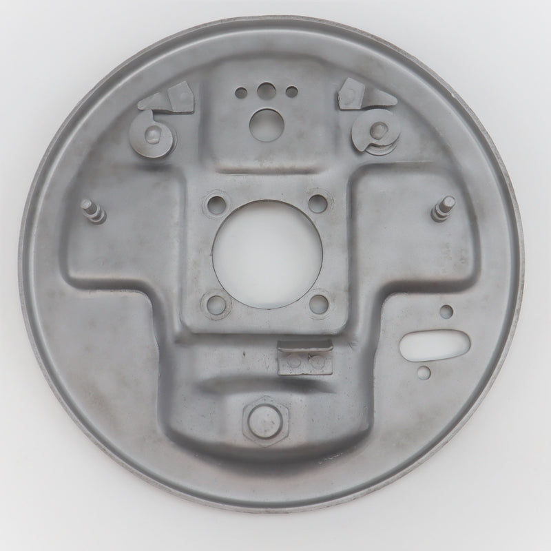 Rear brake backing plate, right