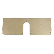 Rear deck front board (riser)