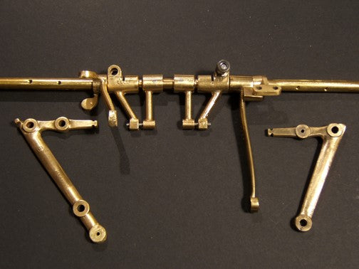 "Butterfly" brass connect linkage, TB thru TC5722, 3 piece set