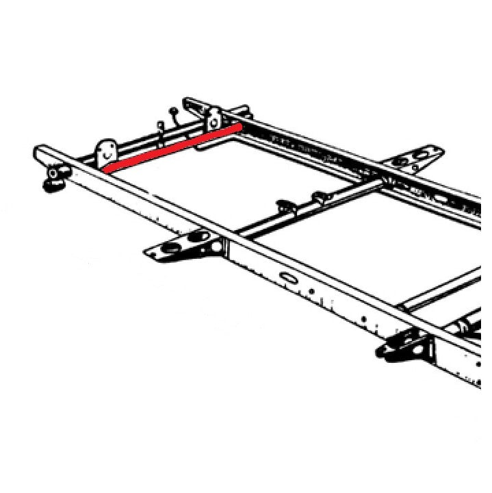 Shock support, #5 x-member