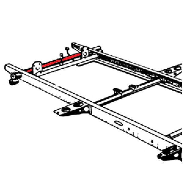 Rear frame #6 x-member