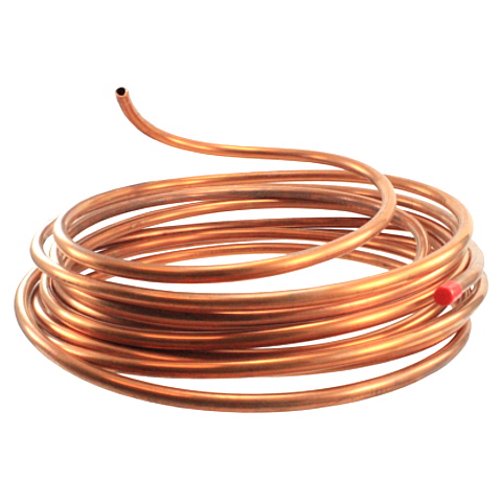 Tubing - central lube copper piping for 6 lines, 36' total