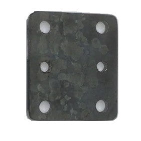 Plate, spring mounting