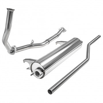 Exhaust System, TA, 3 pieces