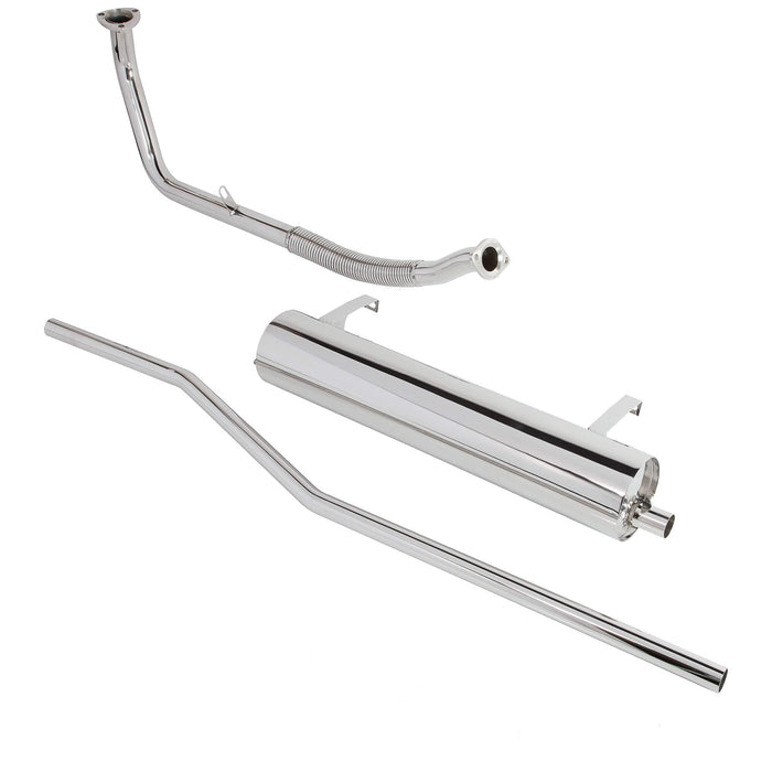 Exhaust System, TB/TC, 3 pieces