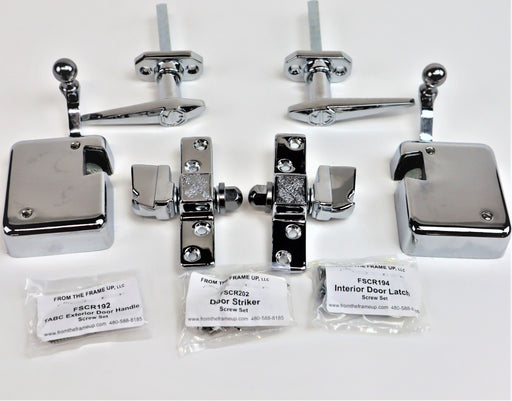 Lock & handle assembly, complete set
