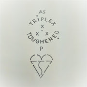 Glass, TRIPLEX coded windshield for TABC