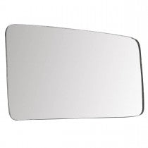 Glass mirror only, convex, replacement for side mirror
