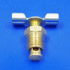 Drain tap, radiator, aftermarket, butterfly screw valve
