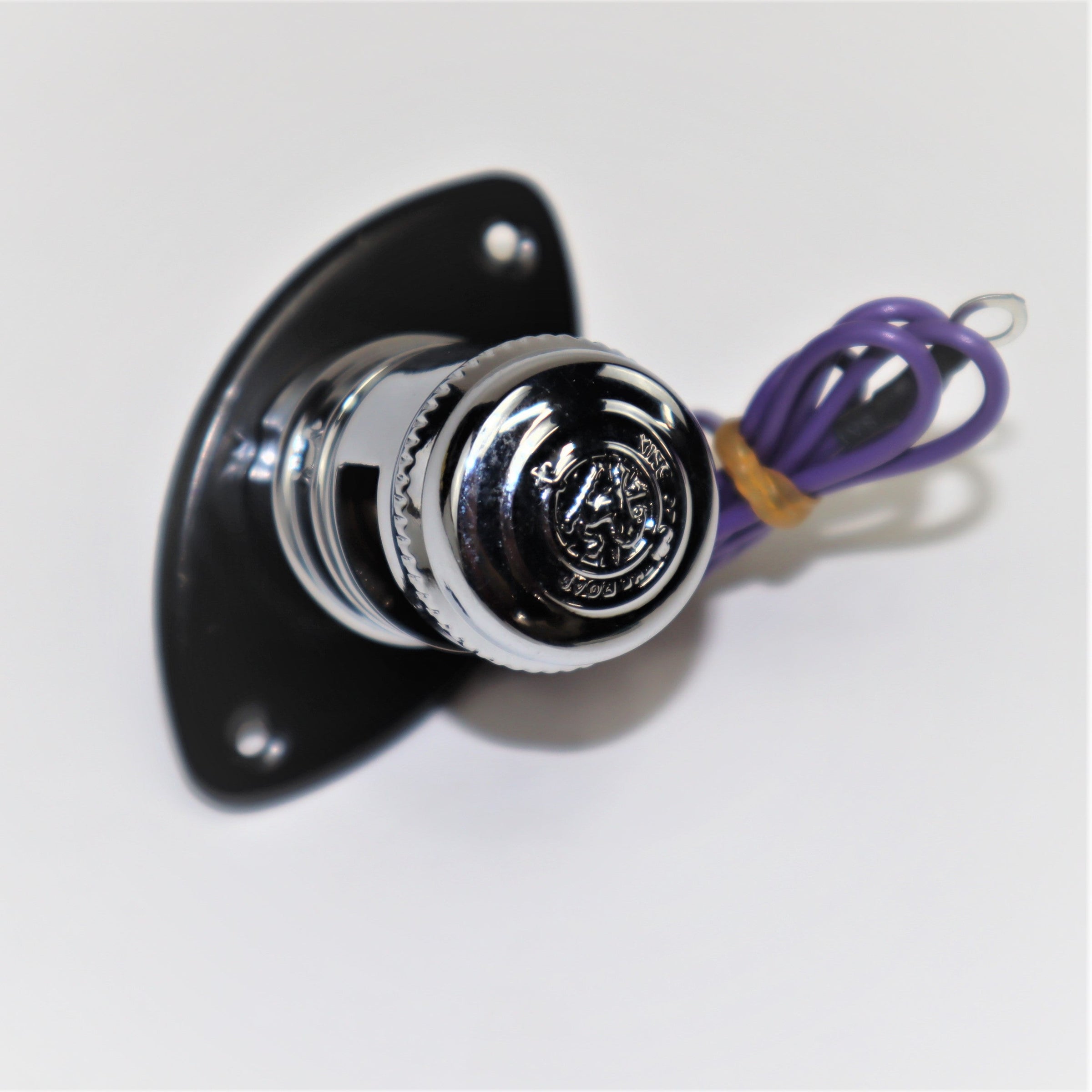 DA140-Map light, complete assembly, Black base — From The Frame Up