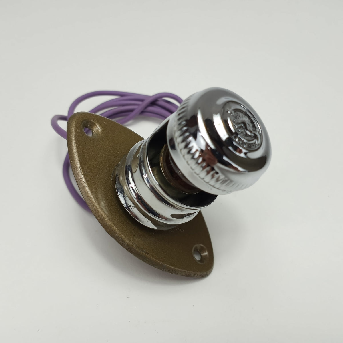 DA141-Map light, complete assembly, gold base — From The Frame Up