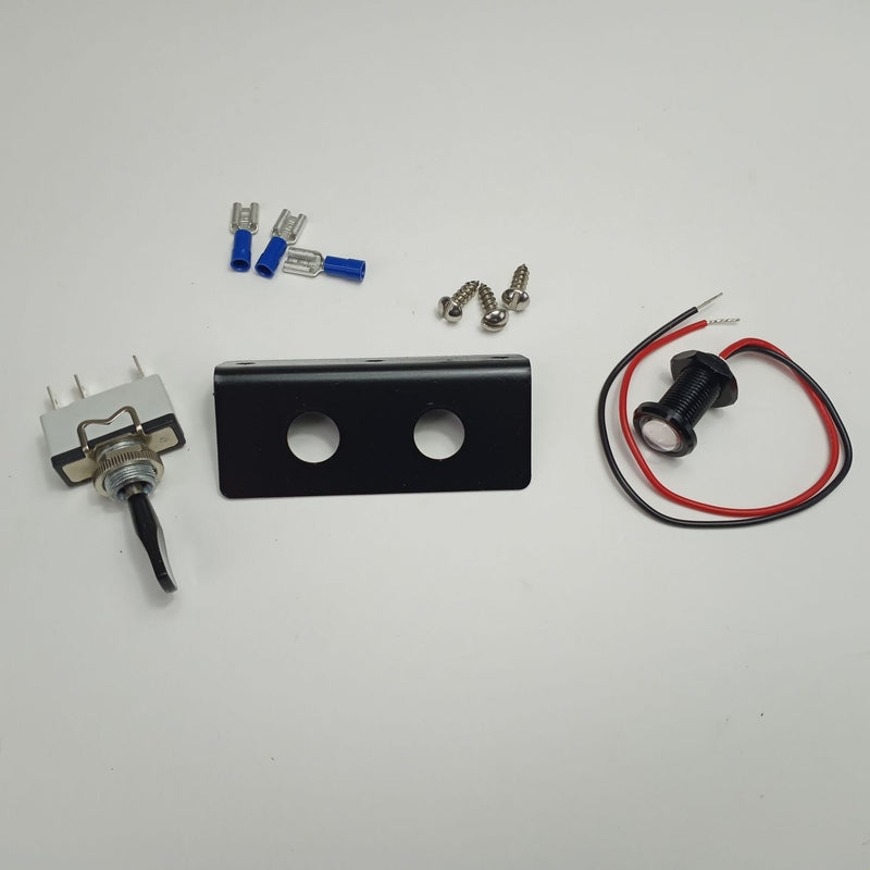 Turn signal switch set, BLUE