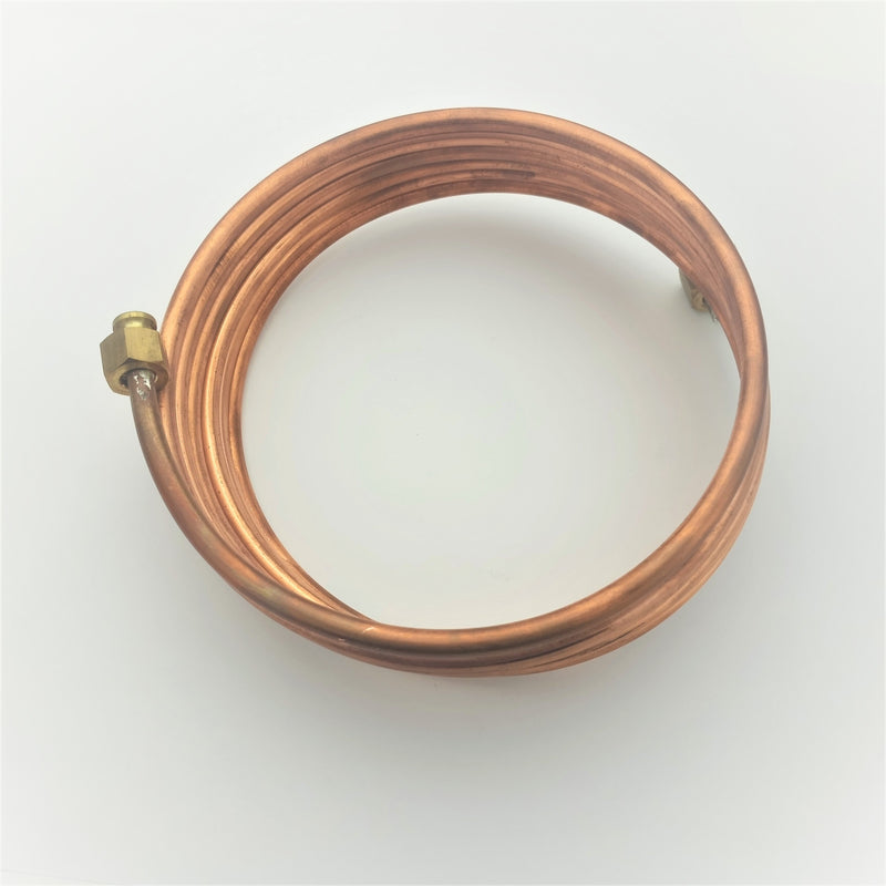 Oil pipe, block to oil gauge