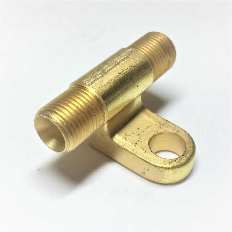 Fitting, oil line, brass male/male union