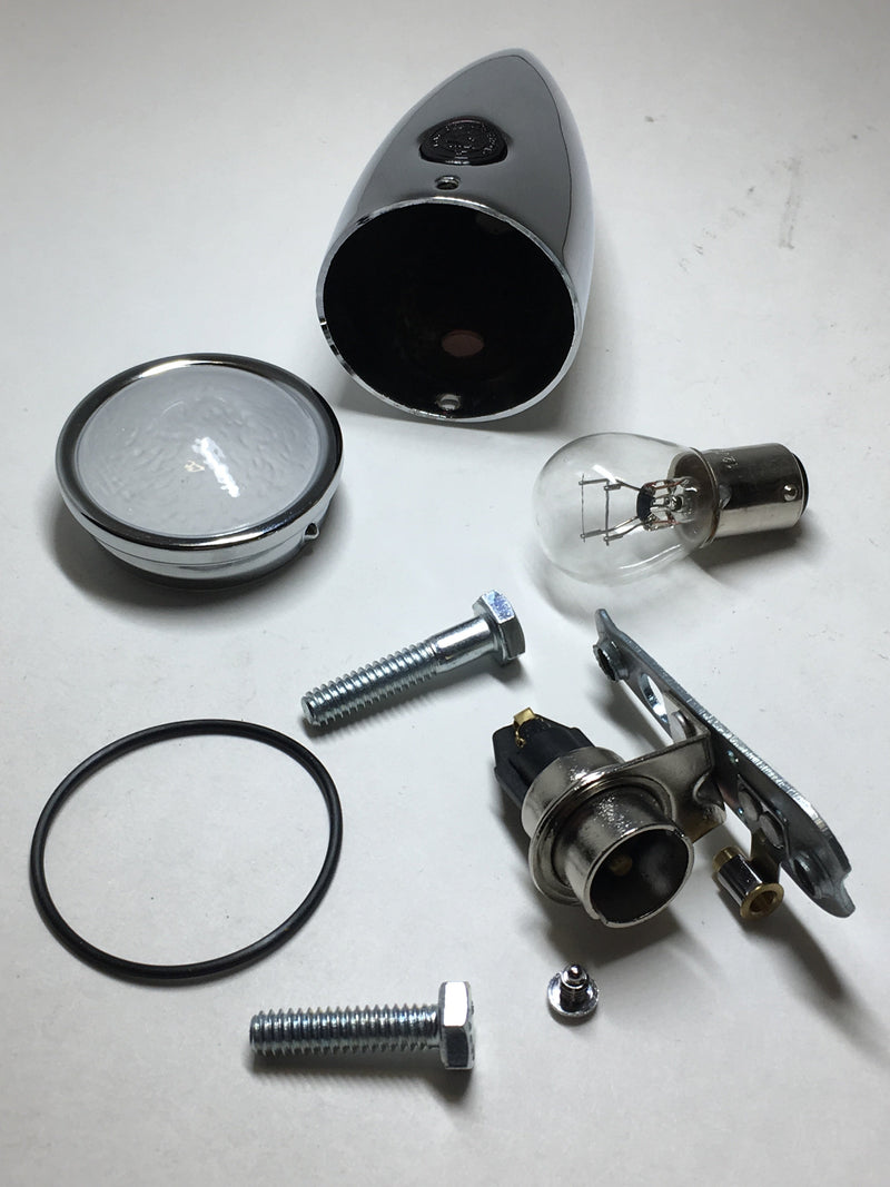 Sidelamp, complete assembly