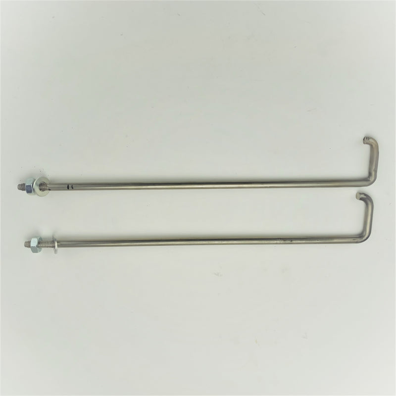 TA/TB Battery Hold Down Rods, set of 4