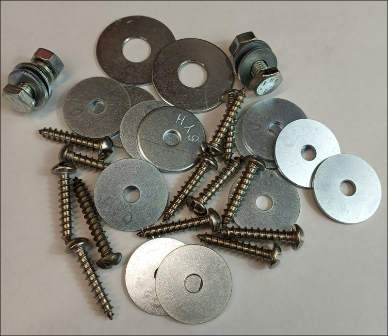 Rear wings to tub & gas tank fastener set