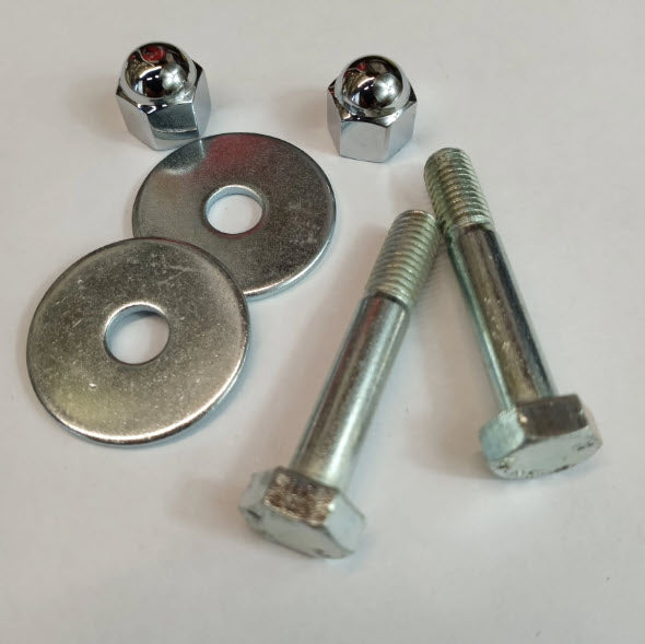 Tank strap to tub fastener set.