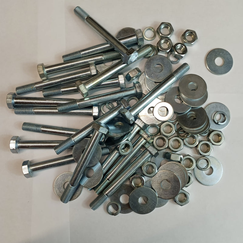 Bulkhead to tub & steering support bolt set