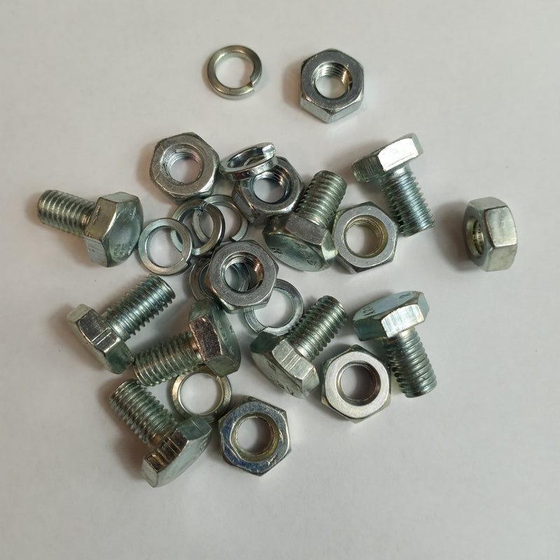 Bonnet latch bracket fastener set