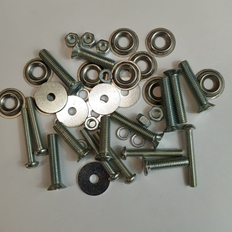 Floorboard fastener set