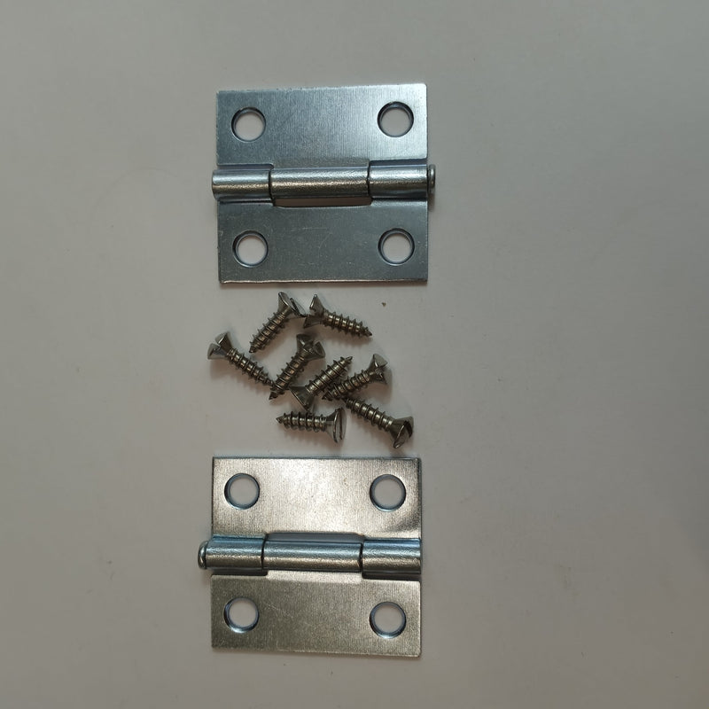 Side curtain door hinge set